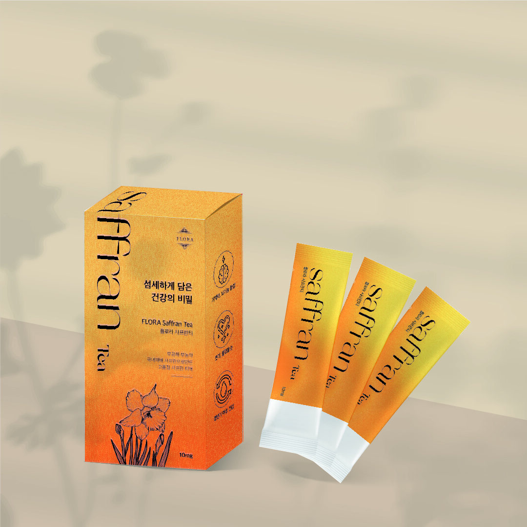 FLORA 사프란티 패키지디자인